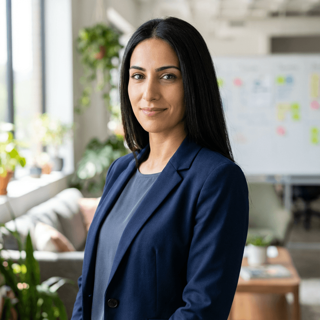 Sophie Mitchell, digital coach reviewing campaign strategy